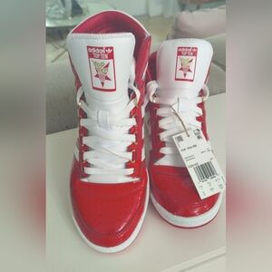 adidas | Shoes | Adidas Mens Size 8 Top Ten Rb Red White Patent
